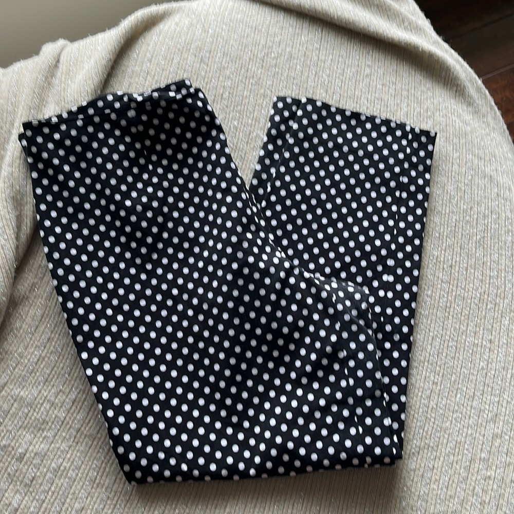 Lands end polkadot pants